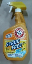 Arm & Hammer Scrub Free Cleaner w/ Oxy Oxi Foaming Action, Lemon Scent 32 oz. FS
