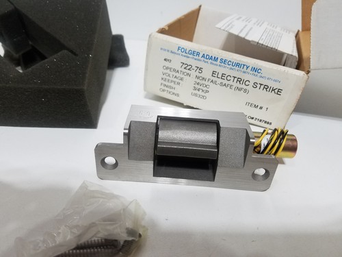 Folger Adam 722-75 Electric Door Strike 24V