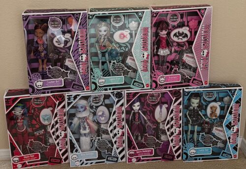 Monster High 2024 Boo-riginal Creeproduction Dolls - set of 7 - NIB *see descr