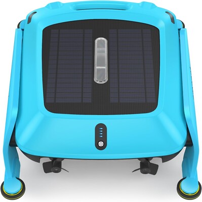 Robotic Pool Cleaner Skimmer Solar Cordless Automatic Vacuum Pool Cleaner Robot