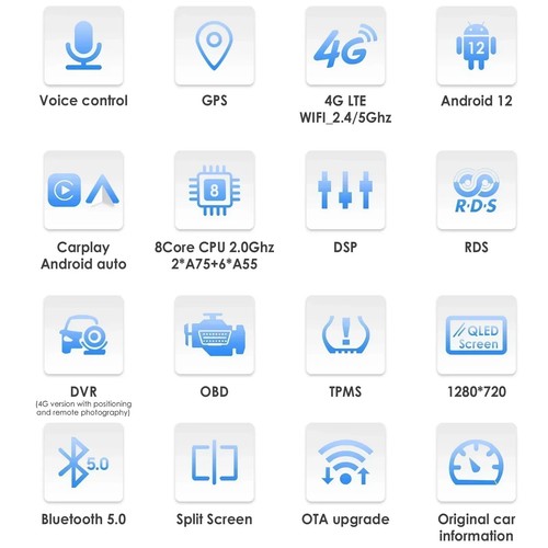 Autoradio Navigatore Android 13 2+32gb Per Alfa Romeo Giulietta 2015 2018carplay - Afbeelding 7 van 18