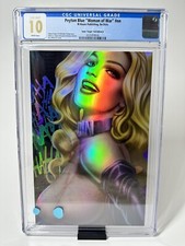 HARLEY QUINN CGC 10 *M House CHROME-FOIL/VIRGIN VARIANT* Melinda Young - 1 of 1