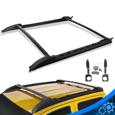For Toyota Tacoma Double Cab 2005-2023 Top Roof Rack Cross Bars Side Rails 2018