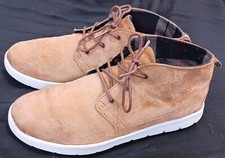 Uggs "Neumel" lace up lightweight Chukka boot US women's 5 chestnut brown suede