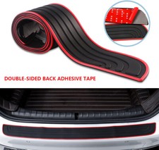 UK Car Rear Boot Bumper Sill Body Guard Protector Rubber Plate Trim Strip Cover