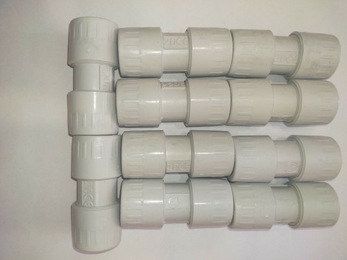 Raccordo tubo tubo IP65 per tubi rigidi diametro 20mm 10 pezzi - Imagen 4 de 4