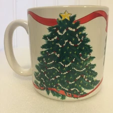 Creative Concepts Christmas Tree Mug Star Box 1993