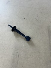 Matte Black Solid Door Stops, Includes 4