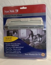 SANDISK Shoot  Store Digital Photo Album/Card Reader SDV2-A View Photos on TV 