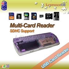 USB 2.0 Mini Compact SDHC SDXC MicroSD MicroSDHC Micro SDXC Memory Card Reader