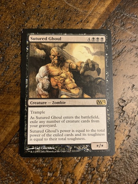 MTG Sutured Ghoul Magic 2012 112/249 Regular Rare for sale online | eBay