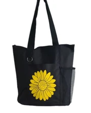 Stylish Sunflower Tote Bag for Daily Use, Versatile and Trendy