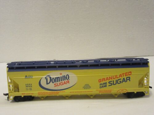 HO Tyco Billboard Domino Sugar ASRX 397612 Yellow Blue in Box- VGC - Picture 2 of 20