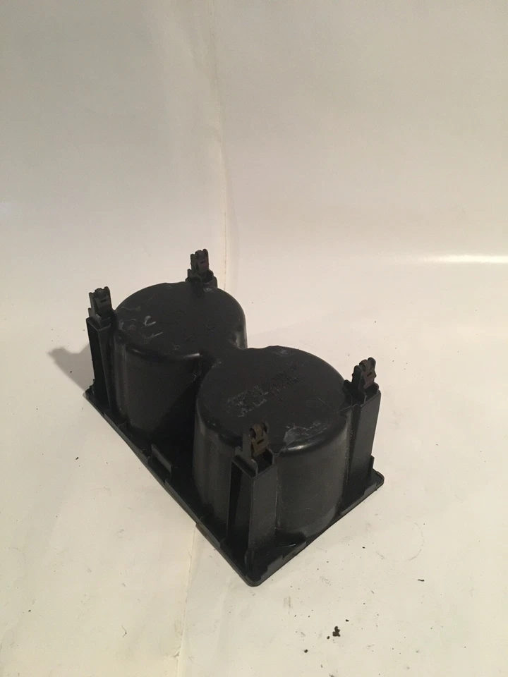 2002-2006 Acura RSX Black Dual Cup Drink Holder Front Center Console Insert OEM - Image 2 of 2