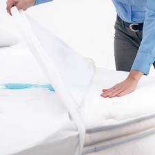 Zippered Mattress Encasement Waterproof Bed Bug Mattress Protector Cover Pad
