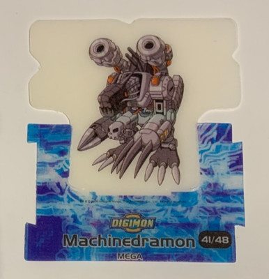 Digimon Digi-Clix Pop Up Card Machinedramon 41