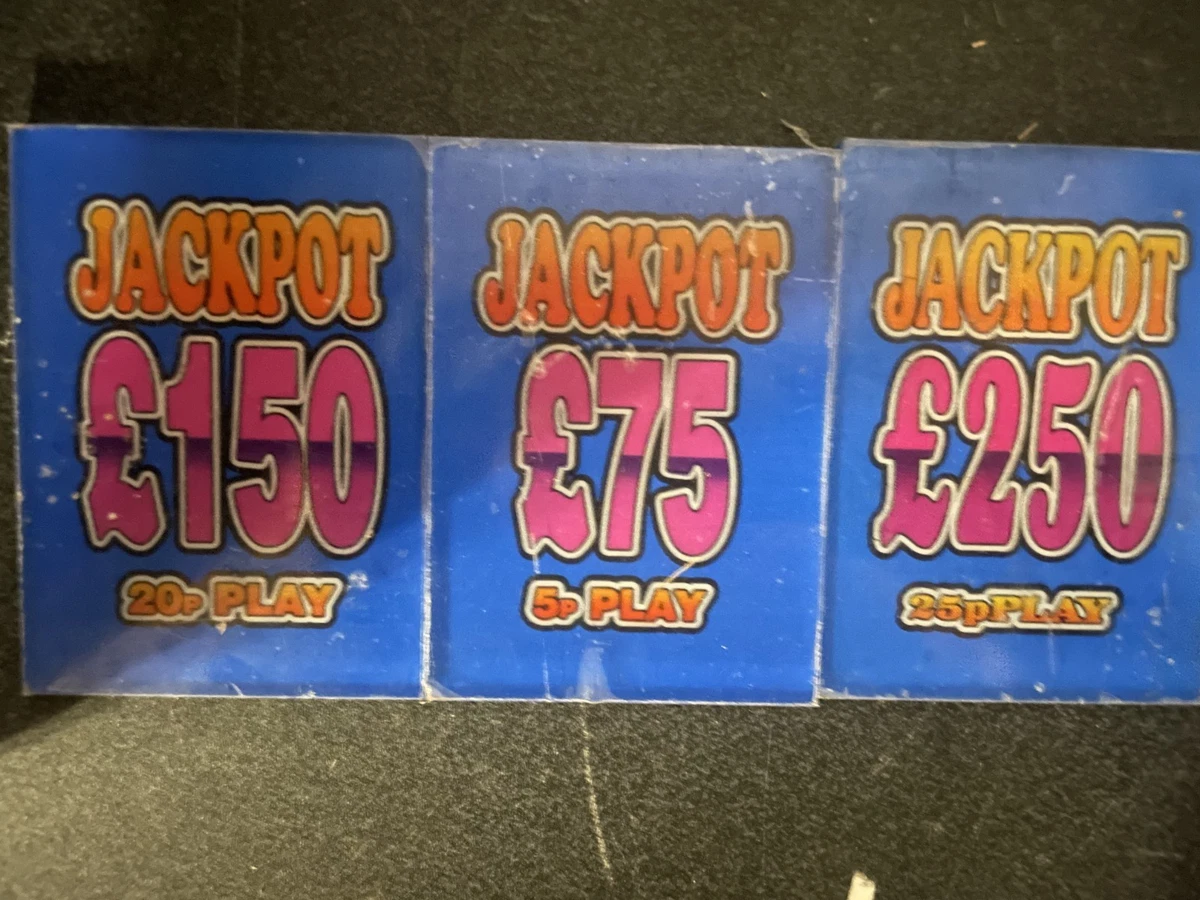 Décalcomanies Pour Machine à Sous Barcrest – Andy’s Big Time Clubber (Lot De 3)