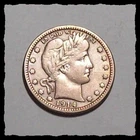 1914-D BARBER QUARTER  Nice Sharp VF+  #1D73 .900 FINE SILVER COIN