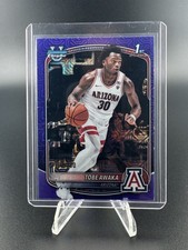 2025-26 Bowman Basketball Base Purple Mojo /250 Tobe Awaka Arizona Wildcats