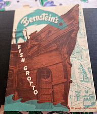 Bernsteins Fish Grotto Menu 6-1-1950 123 Powe...