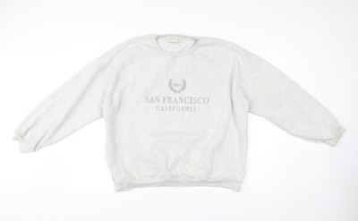 Kaiia Damen grau Pullover Sweatshirt Größe 12 San Francisco Logo