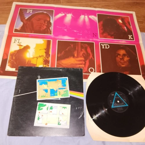 PINK FLOYD -the dark side of the moon- 1973-UK PRESS OF 1970s -(A-9;B-9 )-N/MINT