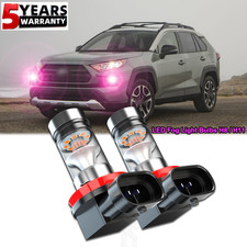 H11 purple LED Fog Light Driving Bulbs Kit 2pcs For Toyota RAV4 2006-2019