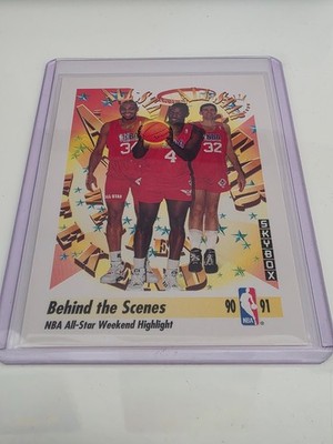 1991-92 SkyBox Behind the Scenes #317 All-Star Weekend NBA Basketball