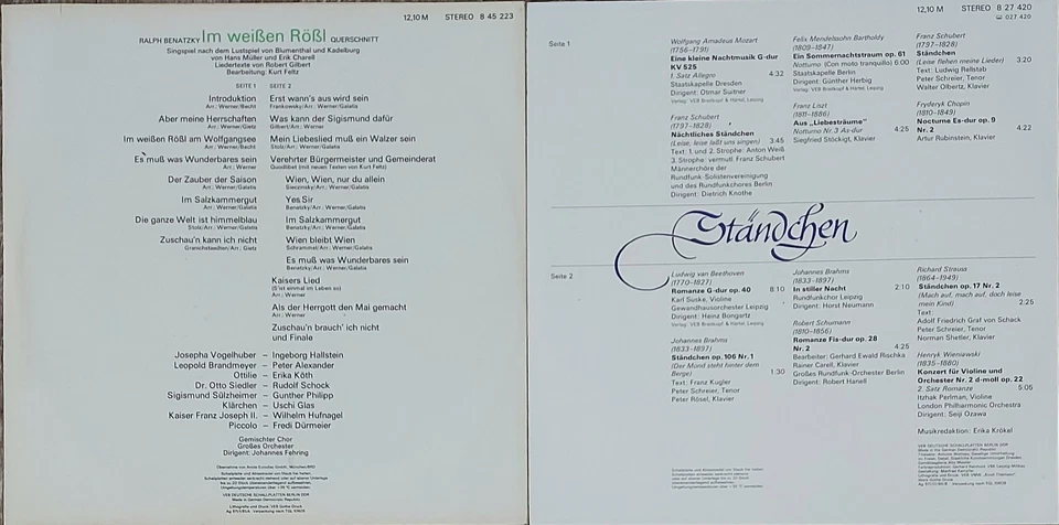 9 LP's KONVOLUT DDR AMIGA ETERNA KLASSIK SCHLAGER VINYL SCHALLPLATTEN SAMMLUNG - Bild 4 von 4