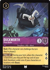 Duckworth Ghost Butler 47/204 Whispers in the Well Disney Lorcana 002150