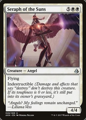 Seraph of the Suns Foil Amonkhet 28 NM MTG