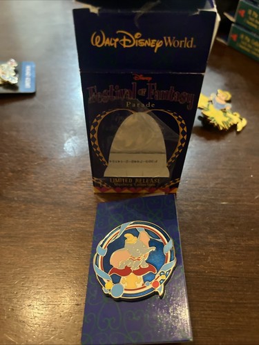 WDW Festival of Fantasy Parade Reveal/Conceal Dumbo Pin - Picture 4 of 6