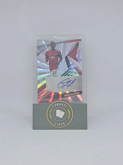 Eric Bailly (Man United) 7/10 Autographed Card Revolution 2020-2021