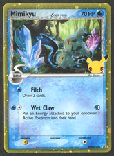 Pokemon TCG: Mimikyu (Delta Species) SWSH36 Celebrations 25th Promo Holo