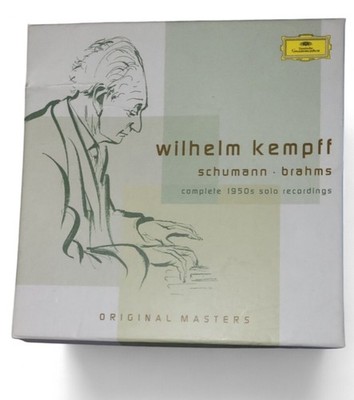 William Kempff Complete 1950's Solo Recordings Schumann Beethoven Brahms 5 CD St
