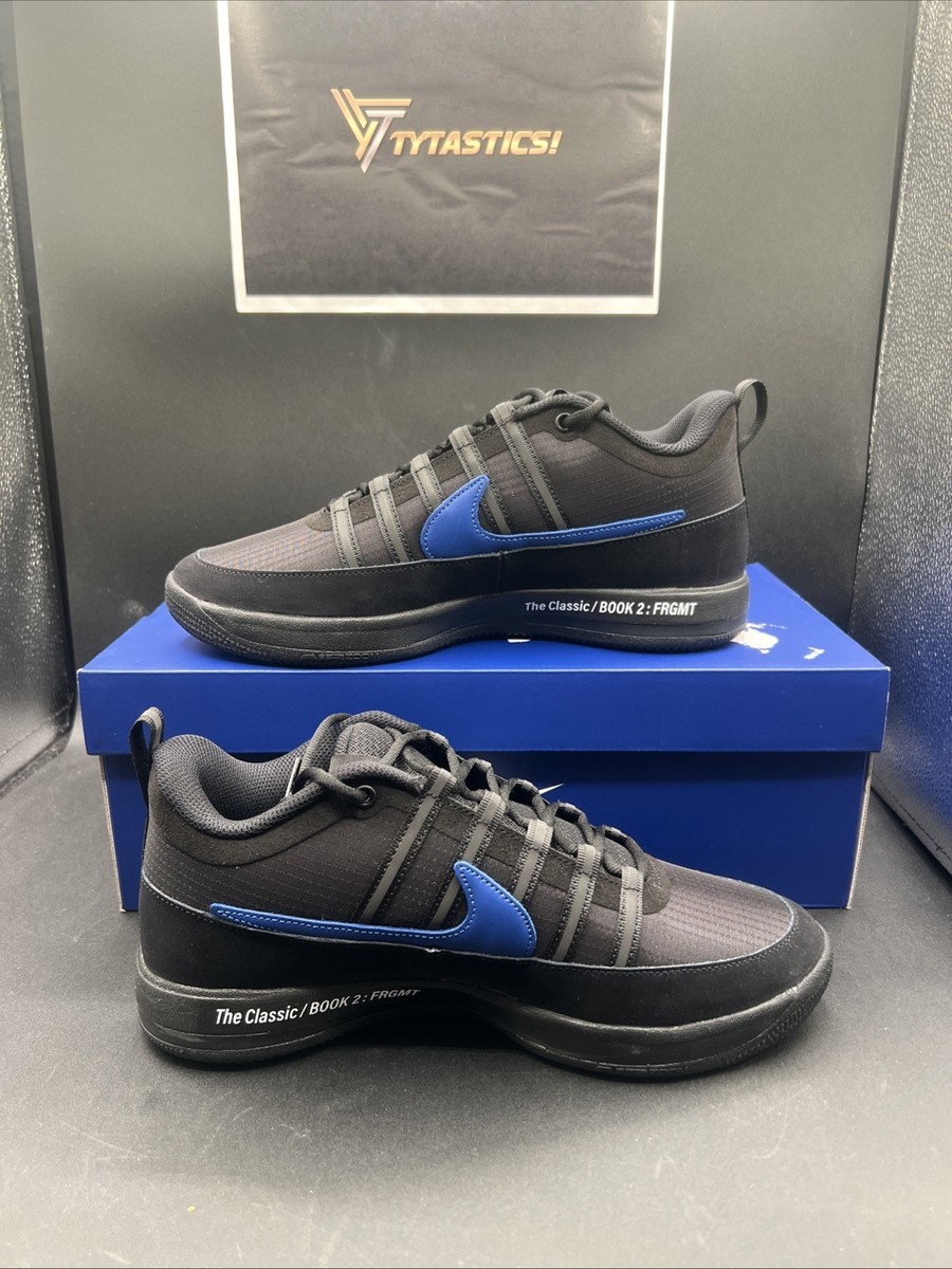 Size 7 Men - Fragment x Nike Book 2 Black White | eBay