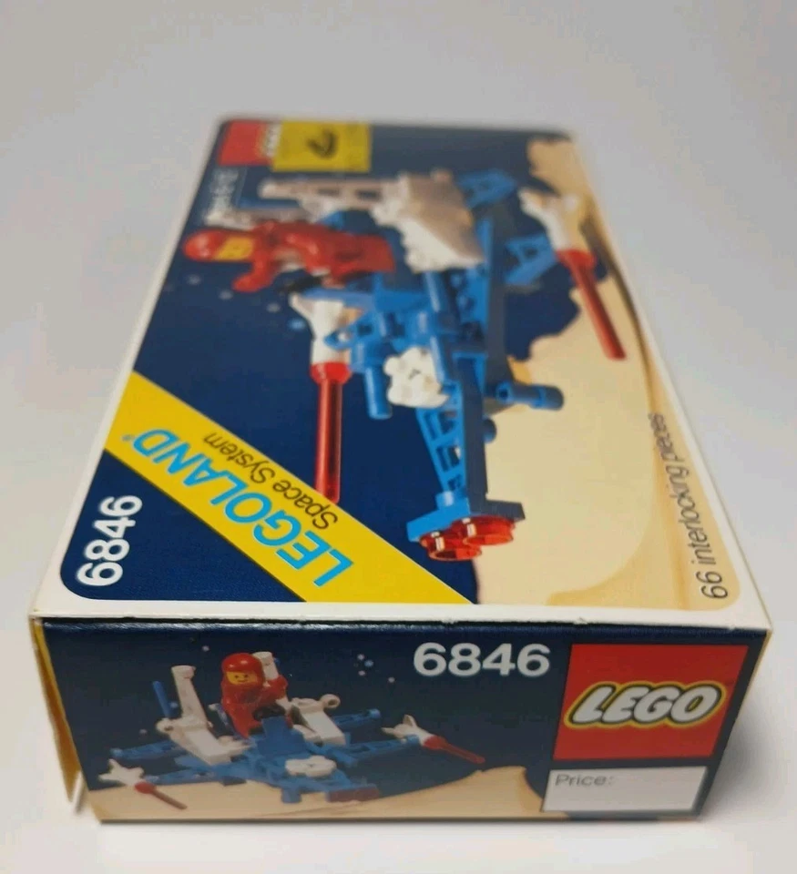 HTF Vintage 1984 LEGO LEGOLAND Tri-Star Voyager 6846 Bricks Set New Sealed Box - Image 4 of 4