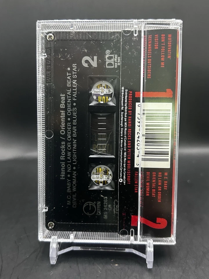 HANOI ROCKS - ORIENTAL BEAT /CASSETTE / GLAM ROCK - Image 2 of 4