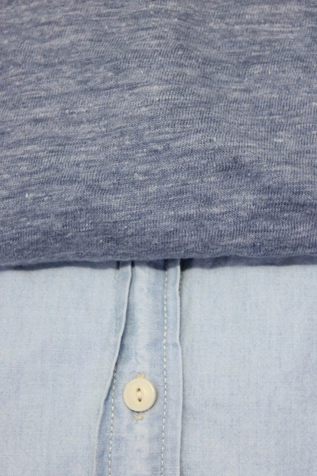 Joie J Crew Womens Blouse Tops T-Shirt Blue Size M 14 Lot 2 - Image 2 of 4