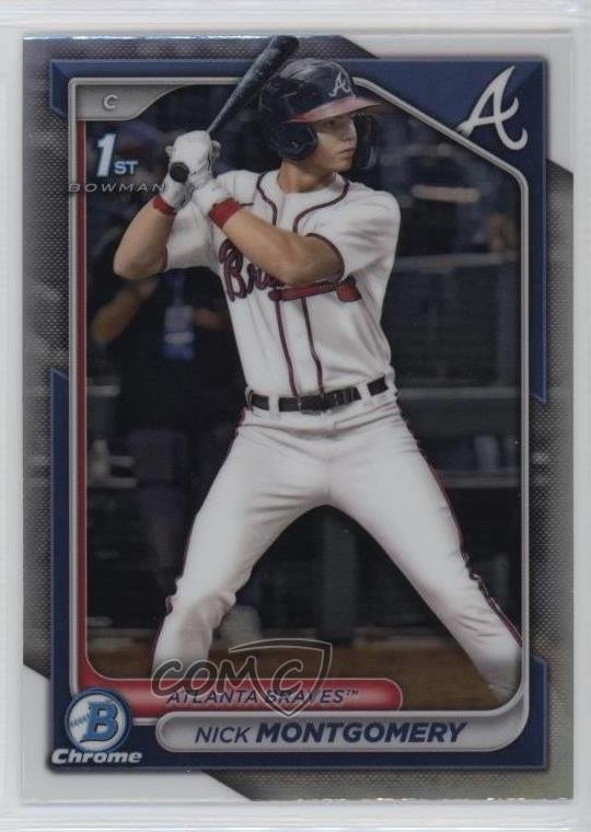 2024 Bowman Draft Chrome Refractor Nick Montgomery #BDC-129 1np8