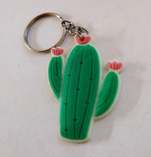 Desert Cactus Keychain