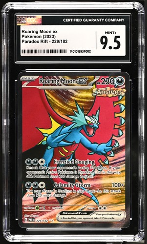 Roaring Moon ex graded CGC 9.5 for sale on eBay