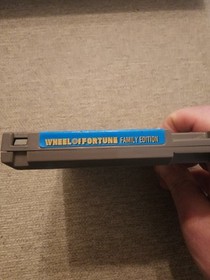 Wheel Of Fortune Family Edition - NES Nintendo Game Tested 