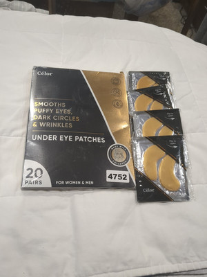 CELOR Under Eye Patches. 20 pairs. NIB. Exp. 02/26/2026- New