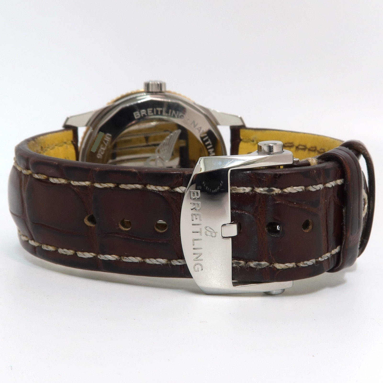 Breitling Navitimer Automatic 41 Silver Dial 18kt… - image 4