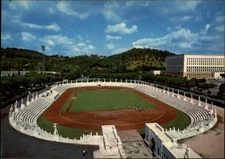 Stadio dei Marmi Rome Italy vintage postcard e391