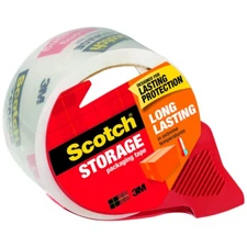 3M Scotch 1.88 in. W X 54.6 yd L Packaging Tape with Dispenser 1 pk