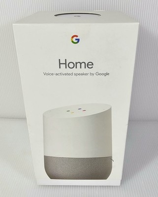 NEW Google Home Smart Speaker with Bluetooth, Voice Assistant White 