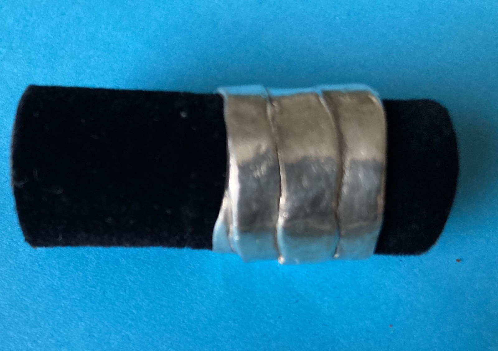 Chunky Wide 925 Solid Silver Hallmarked Designer … - image 3