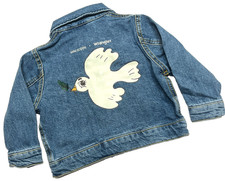 Mini Rodini x Wrangler Jacket Toddler 9-18 Months EU 80/86 Peace Dove Organic